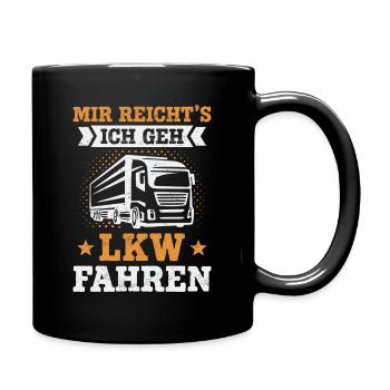 Chauffeur de camion Chauffeur de camion Chauffeur de camion - Mug uni - noir - Droite
