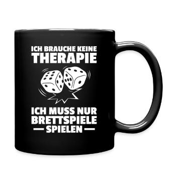 No therapy board game board game - Full Colour Mug - black - Right