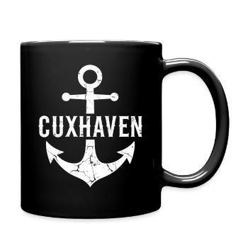 Anchor Cuxhaven North Sea - Full Colour Mug - black - Right