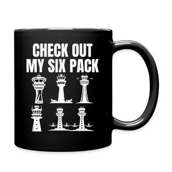 Check out my six Pack - Full Colour Mug - black - Right