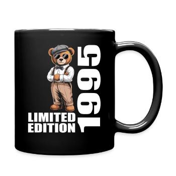 1995 Limited Edition Bär Geburtstag 1995 - Tasse einfarbig - Schwarz - Rechts
