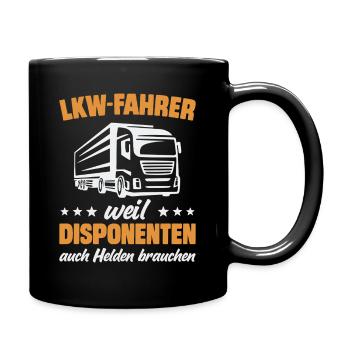Chauffeur de camion Chauffeur de camion Chauffeur de camion - Mug uni - noir - Droite