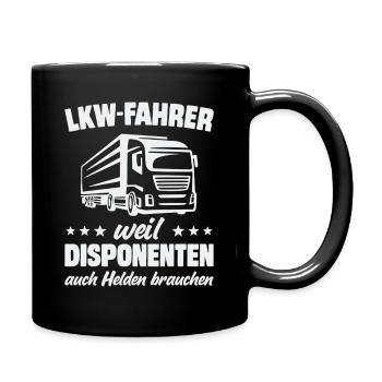 Chauffeur de camion Chauffeur de camion Chauffeur de camion - Mug uni - noir - Droite