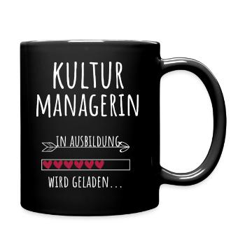 Cultural Manager Student Profession Education Culture - Full Colour Mug - black - Right