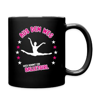 Ballet Ballet Dancer Ballet Ballerina Dancer - Full Colour Mug - black - Right