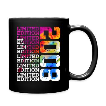 LIMITED EDITION 2008 18 YEARS 18TH BIRTHDAY - Full Colour Mug - black - Right