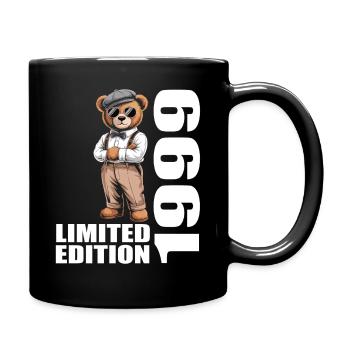 1999 Limited Edition Bär Geburtstag 1999 - Tasse einfarbig - Schwarz - Rechts