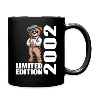 2002 Limited Edition Bär Geburtstag 2002 - Tasse einfarbig - Schwarz - Rechts