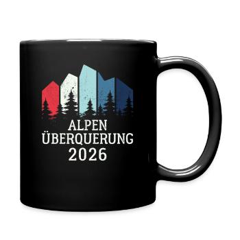 Traversée des Alpes 2026 - Randonnée - Mug uni - noir - Droite