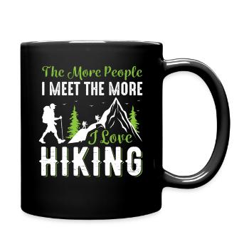 Wander - Full Colour Mug - black - Right