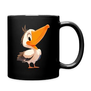 Pelicans Pelican - Full Colour Mug - black - Right