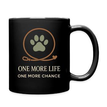 Employé de refuge, bénévole pour le sauvetage des animaux - Mug uni - noir - Droite