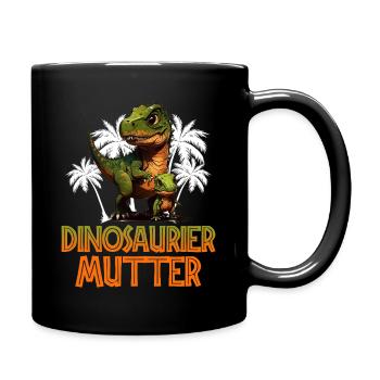 future maman maman SAURUS bientôt maman drôle - Mug uni - noir - Droite