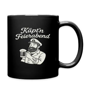Captain After-Work Motif - Full Colour Mug - black - Right