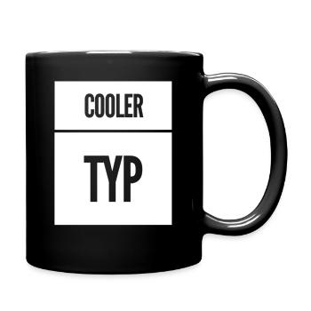 Cool Guy Funny Saying - Full Colour Mug - black - Right