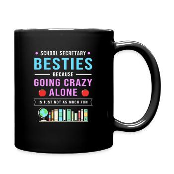 School Secretary School Secretary - Full Colour Mug - black - Right