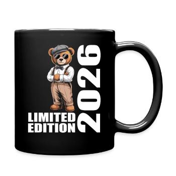 2026 Limited Edition Bear Birthday 2026 - Full Colour Mug - black - Right
