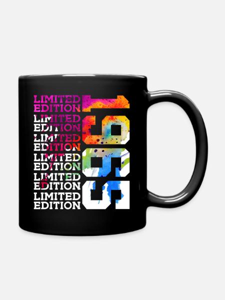 LIMITED EDITION 1965 61 JAHRE 61. GEBURTSTAG - Tasse einfarbig - Schwarz