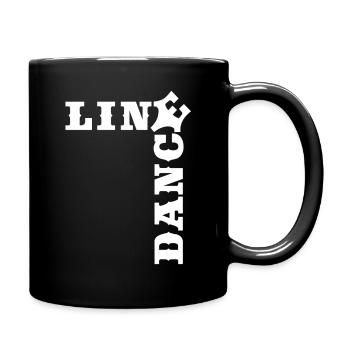 Temps de danse en ligne de mots croisés - Mug uni - noir - Droite