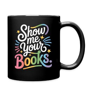Montrez-moi vos livres Leseratte Buch Lesen Bücher - Mug uni - noir - Droite