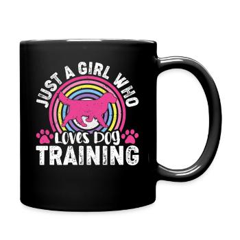 Dogs Dog Lover Dog Owner Gift - Full Colour Mug - black - Right