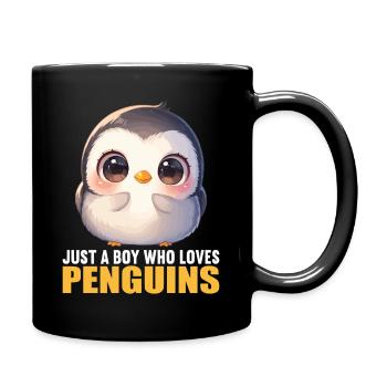Pingouins Pingouin - Mug uni - noir - Droite