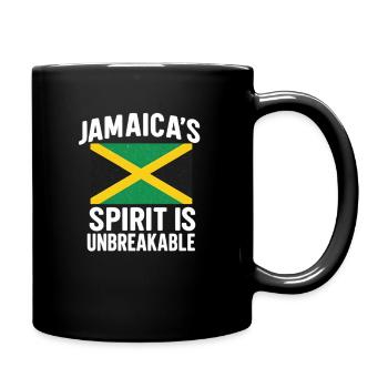 Jamaica Spirit Unbreakable, Jamaican  - Full Colour Mug - black - Right