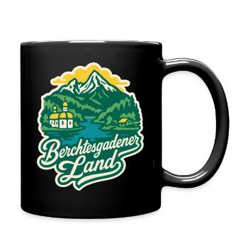 Berchtesgadener Land Bavaria - Full Colour Mug - black - Right