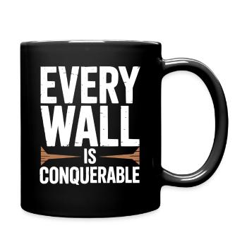 Escalade Escalade en montagne Mousqueton Bloc - Mug uni - noir - Droite