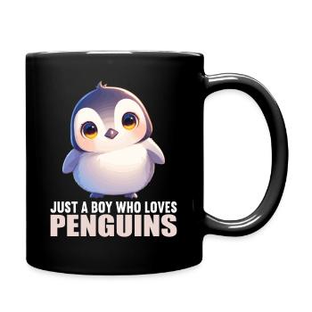 Pingouins Pingouin - Mug uni - noir - Droite