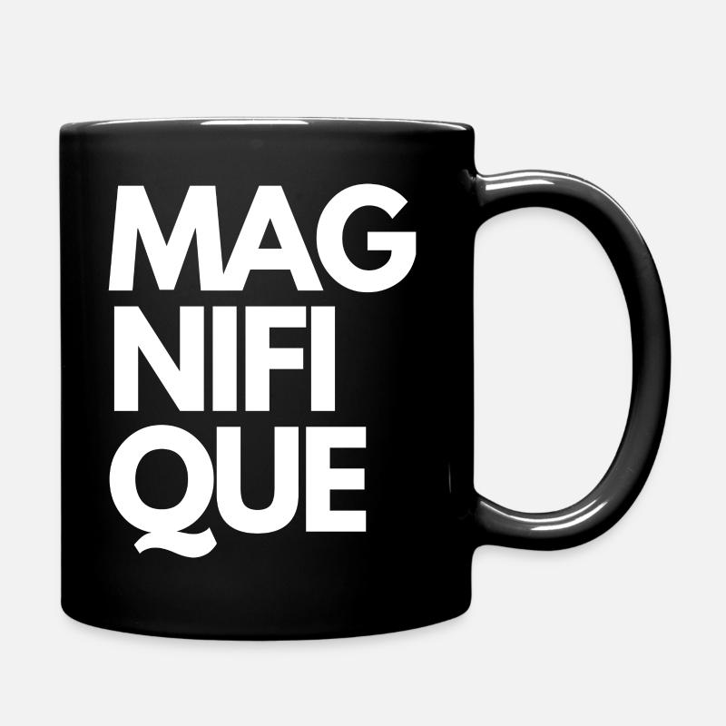 Magnifique - Mug uni - noir