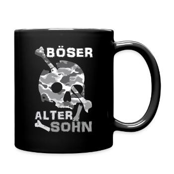 Evil Old Son Skull - Full Colour Mug - black - Right