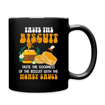 Biscuit au miel Délice d’abeille - Mug uni - noir - Droite