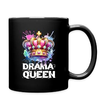 Königin Von Allem Mit Attitüde Und Stil - Full Colour Mug - black - Right