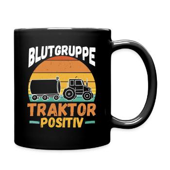 Agriculteur Agriculteur Agriculteur Tracteur Agricole - Mug uni - noir - Droite