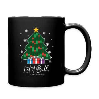 Let It Bull Crypto Exchanges Christmas Tree - Full Colour Mug - black - Right