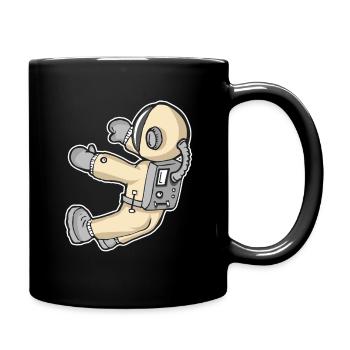 SPACE - Tasse einfarbig - Schwarz - Rechts