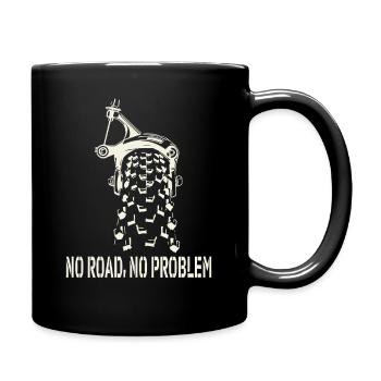 Mode Aventure – Pas de route, pas de problème - Mug uni - noir - Droite