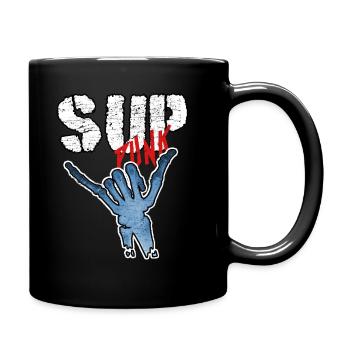 SUP - Full Colour Mug - black - Right