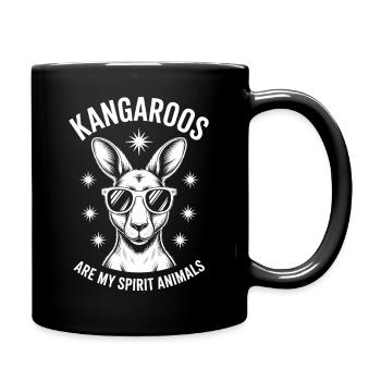 Kangaroo Saying Kangaroo Funny Kangaroo Gift - Full Colour Mug - black - Right