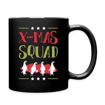 Escouade de Noël - Mug uni - noir - Droite