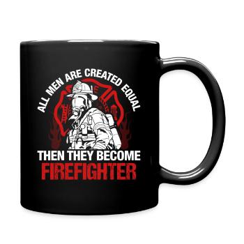 Fire brigade - Full Colour Mug - black - Right