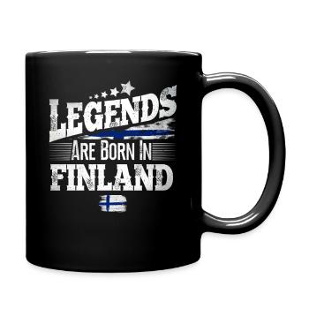Finland - Full Colour Mug - black - Right