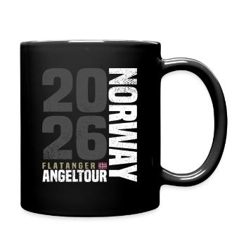Fishing trip Norway Flatanger - Full Colour Mug - black - Right