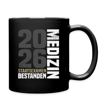 State examination in medicine passed - Full Colour Mug - black - Right