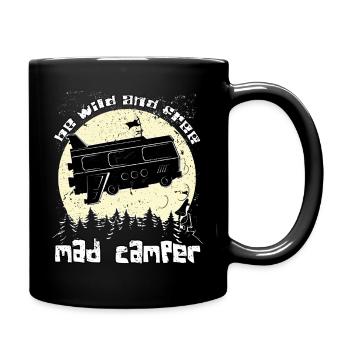 Camping - Mug uni - noir - Droite