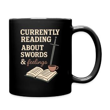 Booktok Fantasy Bookish Humor Geschenk Für - Tasse einfarbig - Schwarz - Rechts