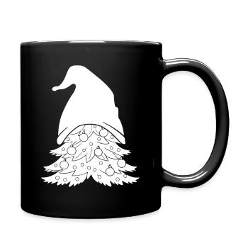 Gnome Costume Hommes Gnome Noël Arbre Gnome - Mug uni - noir - Droite