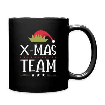 L’équipe X-Mas - Mug uni - noir - Droite