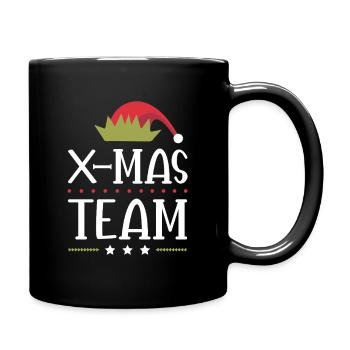 Escouade de Noël - Mug uni - noir - Droite